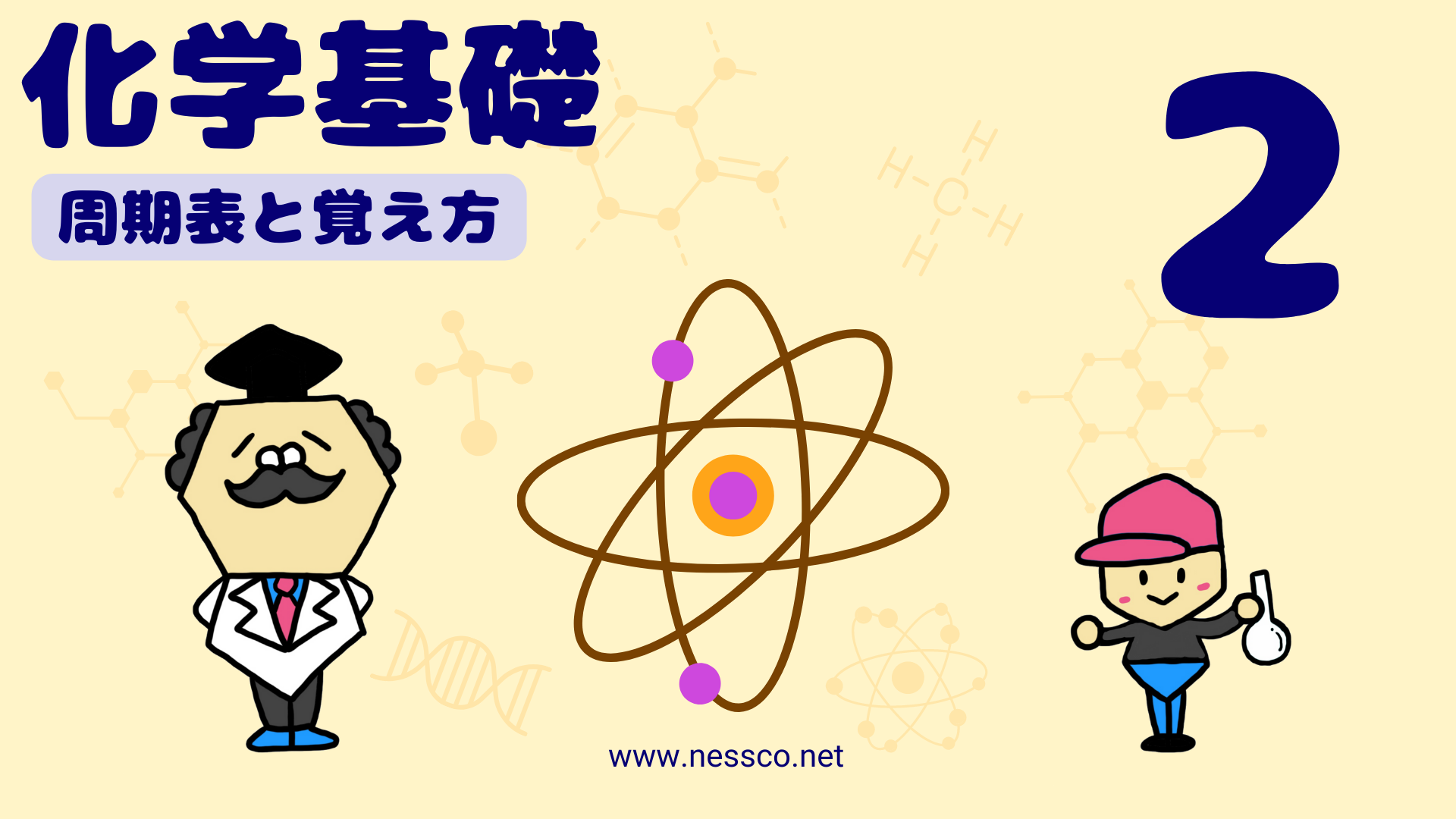 周期表は語呂合わせでザックリ覚える キッチリ書く 化学をスキマ時間でわかりやすく